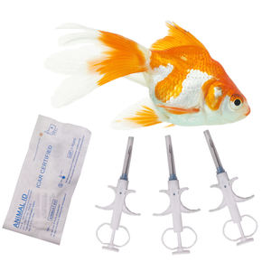 LF/HF FDX-B RFID jarum suntik Microchip pada hewan/hewan untuk manajemen identifikasi hewan - Product Image 3