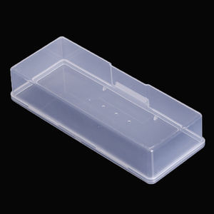 Contenedores de Almacenamiento de Plástico Rosa y Blanco, Organizador de Herramientas de Manicura, Caja de Almacenamiento para Decoraciones de Uñas, en Existencia - Product Image 5