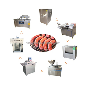 Industrial Embutidora De Salchichas Chorizo <b>Sausage</b> Production Line Make Equipment <b>Machine</b> Automatic Price - Product Image 2