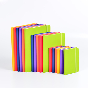Cuaderno Premium A5 en Colores Sólidos, 7 Tonos Clásicos, Cuero PU Suave, Diseño Minimalista, Banda Elástica, 60 Hojas Recargables, Diario - Product Image 5
