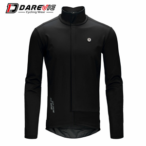 Veste thermique d'hiver pour vélo d'extérieur, coupe-vent résistant aux intempéries MTB Bicycle Jersey Cycling Jacket Warm Softshell Coat - Product Image 5