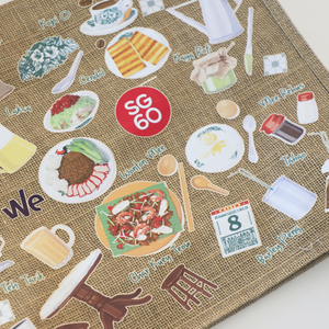 Reusable Printing Mall Grocery High-capacity <strong>Jute</strong> <strong>Bags</strong> With logo Foldable Large Burlap <strong>Tote</strong> <strong>Bags</strong> <strong>Jute</strong> - Product Image 5