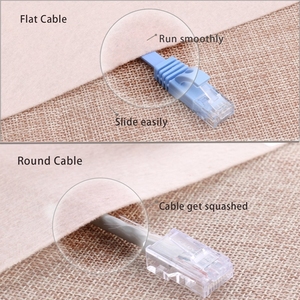 Cable de Red Cat6 de Muestra Gratuita, PVC <span class=keywords><strong>UTP</strong></span> <span class=keywords><strong>RJ45</strong></span> Ethernet, Cable de Conexión Ultrafino - Product Image 5