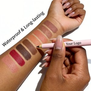 <span class=keywords><strong>Crayon</strong></span> à lèvres longue tenue, waterproof, haute pigmentation, naturel, végan, 24 teintes, fini mat, logo personnalisé, pour tous les tons de peau - Product Image 5