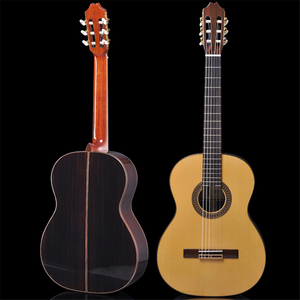 Guitarras Clásicas MC80 Mann's Level, Hechas a Mano, con Tapa Sólida - Product Image 1