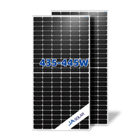Panneau solaire bifacial PERC JA Solar 11BB 470W, module PV mono pour système solaire de toit résidentiel, 26,5 kg