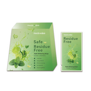 Factory Direct Sale Custom Private Label Alcohol-Free Fresh Taste Natural <b>Tooth</b> <b>Whitening</b> <b>Strips</b> - Product Image 1