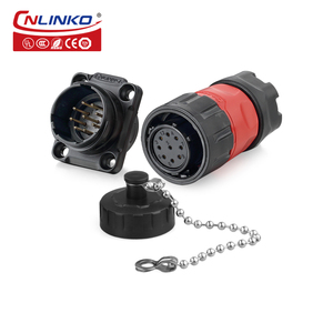 Cnlinko kết nối Nhà cung cấp YM loạt M20 cắm và ổ cắm vỏ nhựa 9 pin kết nối không thấm nước kết nối chân - Product Image 4