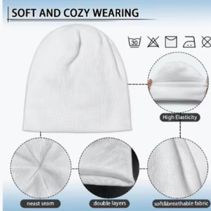 Cappello Lavorato a Maglia con Design Personalizzato della Bandiera Nazionale, Caldo e Morbido per l'Inverno, Comodo per lo Sci, Promozionale - Product Image 6