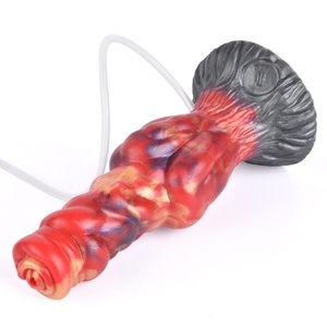 Producto YOCY de Alta Durabilidad, Modelo de Silicona de Dragón de Fuego y Dragón de Hielo, Simulador de Pene Animal con Eyaculación, para Masturbación Femenina - Product Image 6