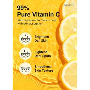 Missha Vita C Plus Ampoule Pads 80 Unidades, Discos Correctores de Manchas y Unificadores del Tono con Ácido Ascórbico para Todo Tipo de Piel - Product Image 3