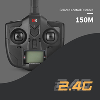 Avion planeur télécommandé 2,4 GHz avec moteur brushless, léger, jouet drone pour entraînement de vol stable en extérieur