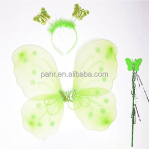 Bán buôn 3PC bộ của Carnival bướm cổ tích cánh với Headband và Cây Đũa phép cho trẻ em bên trang trí - Product Image 6