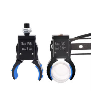 Mini Pinza Neumática Industrial para Accesorios de Robot, Detección Magnética de Tubos Preformados para Construcción, PG25 Arc Chuc - Product Image 1