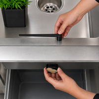 Support magnétique moderne pour torchons de cuisine en acier inoxydable avec plusieurs couleurs