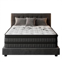 Matelas hybride compressé et enroulable de luxe léger