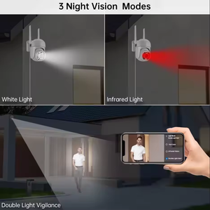 1080P Mini ngoài trời PTZ <span class=keywords><strong>camera</strong></span> Home an ninh không dây Wifi giám sát 360 độ nhỏ Dome IP <span class=keywords><strong>Camera</strong></span> không thấm nước - Product Image 3