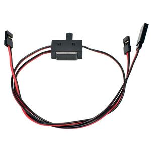 Jr. Futba חוט עופרת Jst מחבר Rc בקרת מקלט כבל מפצל Y רתמה עם סוללה מתג הפעלה כבוי - Product Image 2