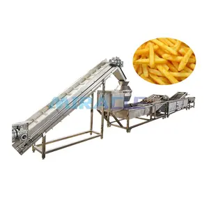 Máquina de fritadeira batatas fritas automática 100kg, preço da máquina batatas fritas