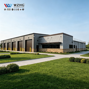 Entrepôt en acier préfabriqué préconçu pour les grands projets industriels - Product Image 1