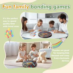 Corde di nodi del cervello districare Stack Puzzle gioco <span class=keywords><strong>da</strong></span> <span class=keywords><strong>tavolo</strong></span> per autismo ADHD bambini e adulti, giocattolo Antistress famiglia viaggio festa regalo - Product Image 3