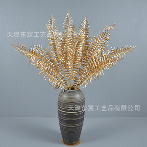 Arreglo Floral Artificial de Hojas Persas Doradas Dongchen Crafts, 30cm-100cm, Decoración para el Hogar, Accesorios para Bodas - Product Image 3