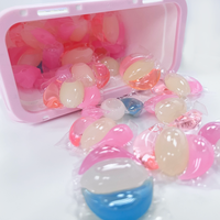 Lingkungan Eco deterjen Laundry Pod 3 In 1 Film larut air sabun cair Pod Gel Laundry kapsul