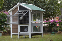 Volière Extérieure Imperméable en Bois pour Pigeons, Maison d'Élevage de Pigeons