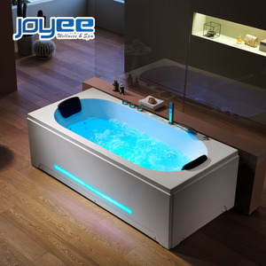 โรงงาน JOYEE ออกแบบอ่างน้ำวนในร่มและกลางแจ้งสำหรับโครงการโรงแรม อ่างอาบน้ำทันสมัย สปาหลากสีสัน อะคริลิค พร้อมระบบนวดด้วยน้ำ - Product Image 1