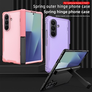 Funda para Samsung Galaxy Z Fold 7 con Soporte Invisible, Protección <span class=keywords><strong>Completa</strong></span> de Bisagra, Protector de Pantalla, Antigolpes y Antiarañazos - Product Image 3