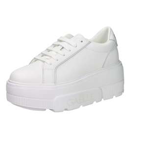 Gaelle Paris Donna Sneakers Blanches à Talon Épais de 7 cm - Product Image 4