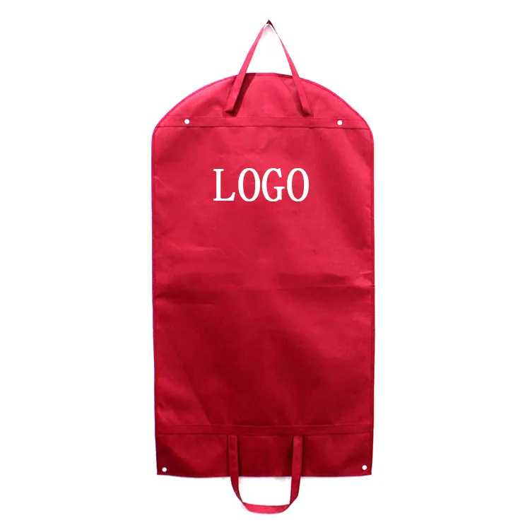 Non woven fabric custom cheap disposable dust proof foldable garment suit cover