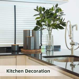 Nueva Llegada: Hojas de Jazmín Africano de Látex Artificial para Decoración de Sala de Estar y Jardín, Simulación de Vegetación - Product Image 2