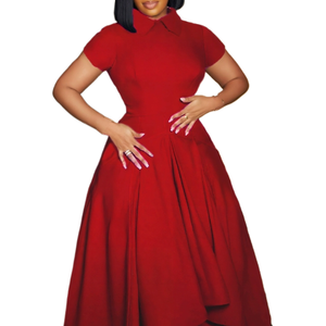 Elegante Abito da Cerimonia a Vita Alta <span class=keywords><strong>per</strong></span> Donne, Ispirato allo Stile Africano, <span class=keywords><strong>per</strong></span> Feste Serali - Product Image 3