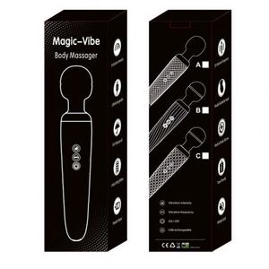 Baguette vibrante double extrémité en bois grainé numérique Trump Lyjenny - Product Image 3