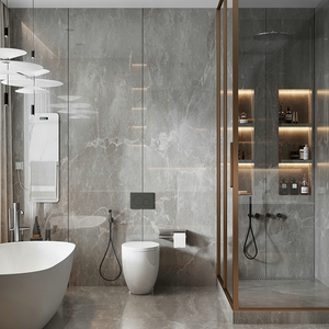 Panneau mural moderne SPC imperméable et ignifuge, grand format, <span class=keywords><strong>terrazzo</strong></span>, installation simple, plusieurs couleurs pour hôtels et foyers - Product Image 1