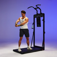 Machine à câbles multifonctionnelle INNODIGYM L11 en acier au carbone pour l'entraînement des bras, du torse, des jambes et du dos