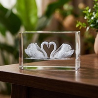 Trofeo de Cristal K9 de Alta Calidad Directo de Fábrica, Premio Personalizado con Grabado Láser 3D, Recuerdo Corporativo Empresarial, Regalo Impermeable