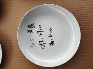 Céramique Prix Porcelaine Disque Plat Platmugsd Bol pour la Maison Vaisselle en Mélamine Verte 10 8 6 4 Plats & Assiettes - Product Image 4