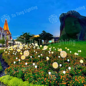 โคมไฟเสาอลูมิเนียมทรงกลมสำหรับลานบ้านที่สวยงามและเดินเล่นในเวลากลางคืนที่มีแสงสว่างน่าประทับใจ - Product Image 6