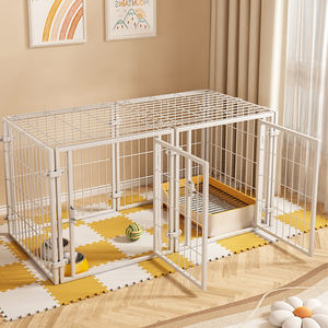 זול דלת בית לחיות מחמד לבן בית קל להרכיב חיית מחמד כלוב כלבים עמיד Dify - Product Image 4