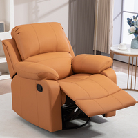 Vente en gros d'usine Chaise pivotante manuelle pour home cinéma Chaise longue simple Chaise de canapé inclinable