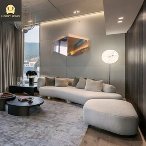 Solution de meubles de luxe à guichet unique, ensemble de canapés de meubles d'art de luxe italien et moderne - Product Image 3