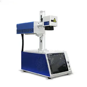 10W UV Handheld marcação a laser Pequena máquina de gravação a laser Desktop Meta Não-metal Laser Marker Gravura Máquinas de Marcação