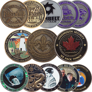 Metallmünzen-Fabrik Unterstützt Ihre Eigenen 3D-Herausforderungsmünzen Kostenloses Design Goldplattierte Zink-Metallmünzen für Sammlungen - Product Image 2