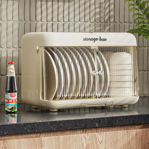 COIZY Home PP Estante de secado de platos Organizador de almacenamiento de cocina con plato de <span class=keywords><strong>armario</strong></span> Tazón Taza Cuchara Escurridor - Product Image 4