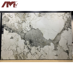 Dessus de table en marbre de Chine grand panneau mural dalles de porcelaine carreaux de pierre frittée - Product Image 2
