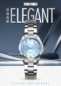 CHENXI 021B <span class=keywords><strong>Montre</strong></span> de luxe pour hommes et femmes, chronographe analogique à quartz, étanche, 38 mm, bracelet en acier inoxydable, verre 20 mm - Product Image 2