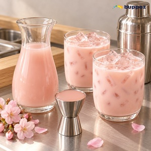 น้ำเชื่อมซากุระ ขวด 5 กก. สำหรับร้านชานมไข่มุก ร้านกาแฟ รับผลิตแบบ OEM แบรนด์ส่วนตัว - Product Image 5