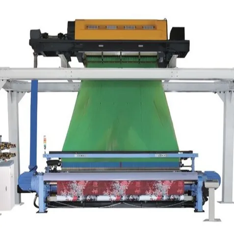 China 24mm 350RPM Electronic Terry Weaving Machine Fast Towel Loom Rapier loom Machine